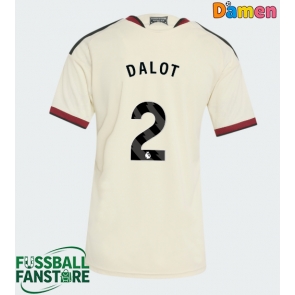Manchester United Diogo Dalot #2 Replik 3rd trikot Damen 2026-27 Kurzarm